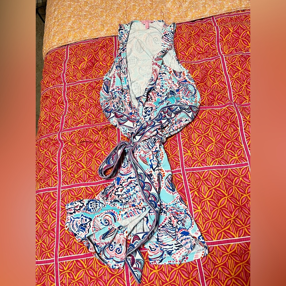 Lilly Pulitzer wrap dress